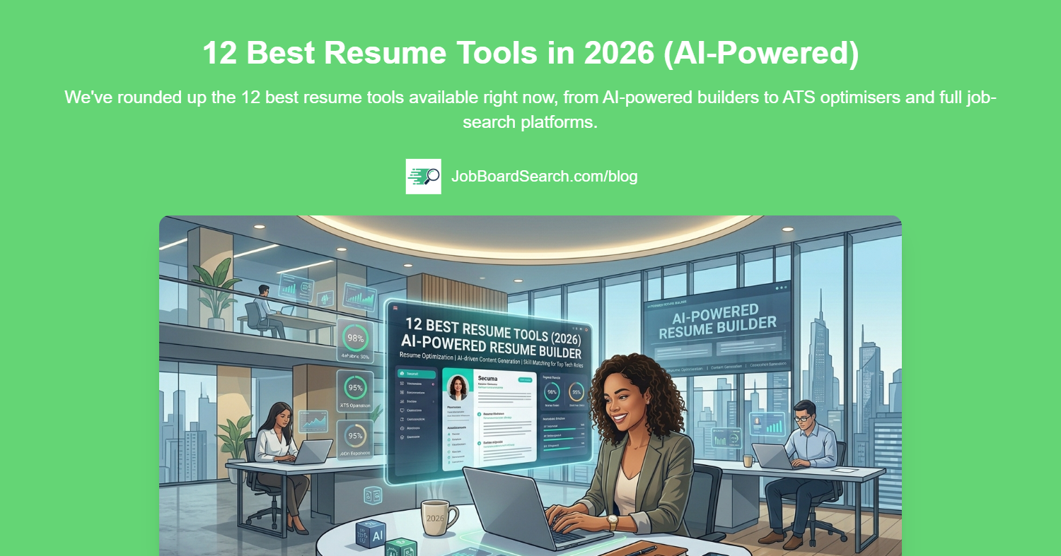 12 Best Resume Tools in 2026 (AI-Powered)